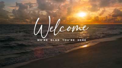 Sunset Beach Welcome