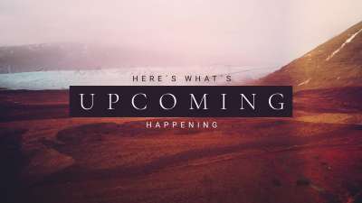 Thanksgiving Vistas Upcoming